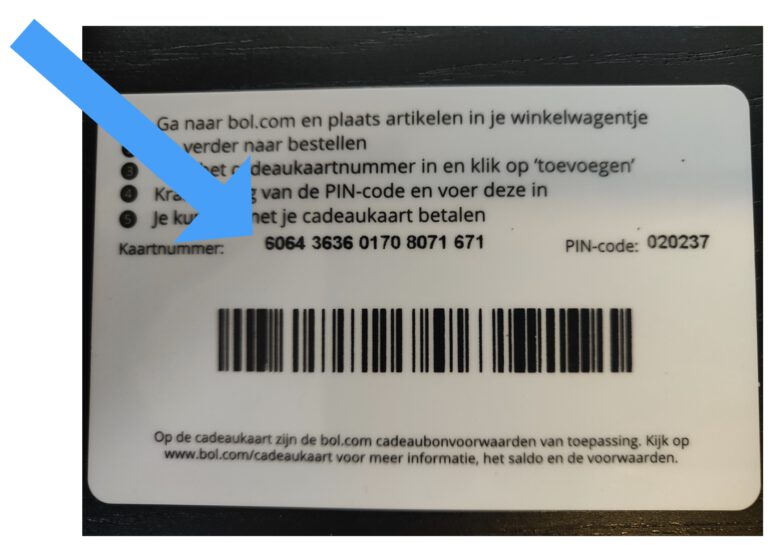 Bol.com cadeaukaart saldo checken - Uitleg & stappenplan - Cadeaubon
